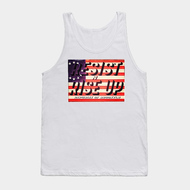 Resist n Riseup Tank Top by Digz